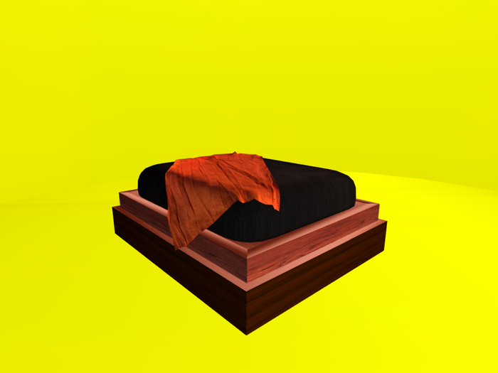 Ottoman Black and Orange 5P