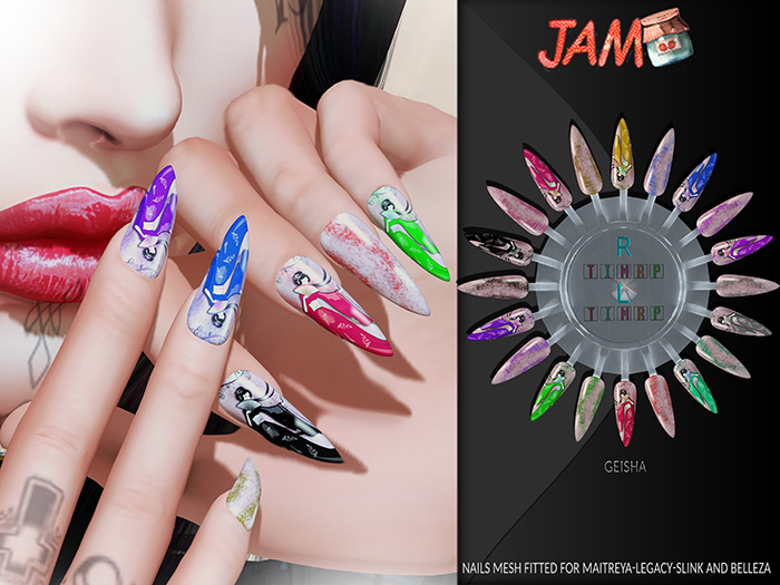 JAM-Nails  Geisha