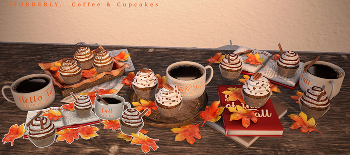 DISORDERLY. / Coffee & Cupcakes / Cinnamon