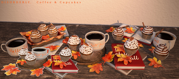 DISORDERLY. / Coffee & Cupcakes / Pecan