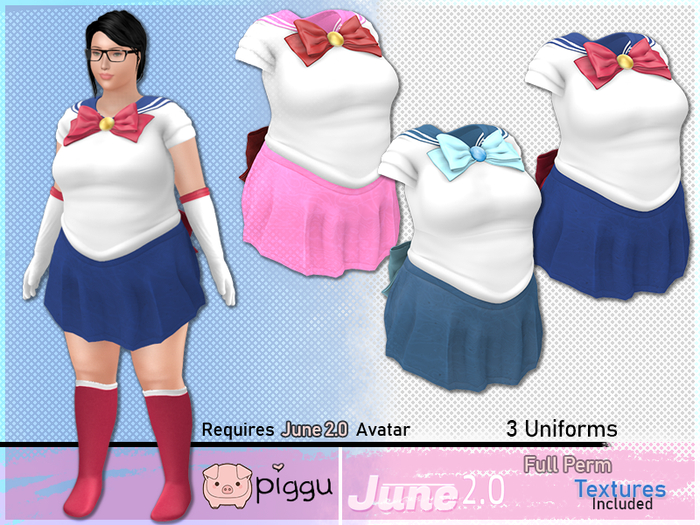 June 2.0 - Sailor Scout Uniforms