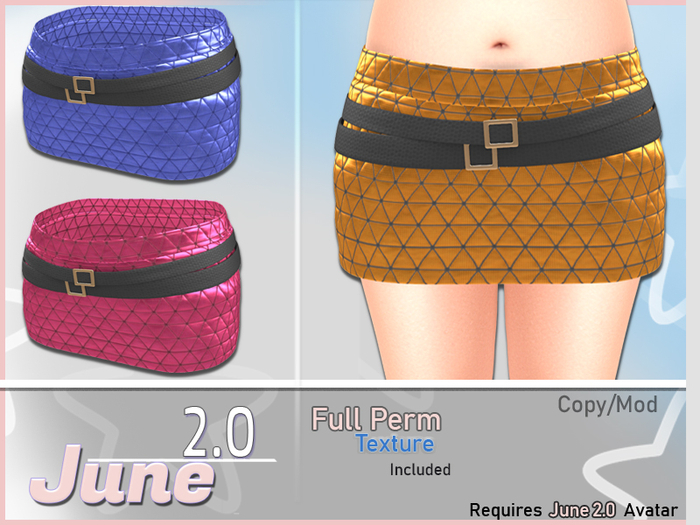 June 2.0 - Mini Skirt (Panels)