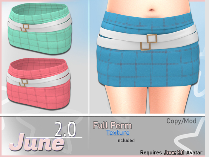 June 2.0 - Mini Skirt (Plaid)