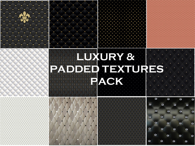Luxurious & Padded textures Pack
