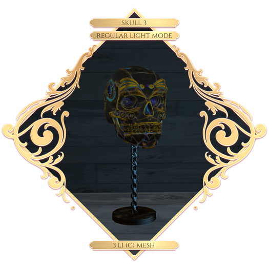 Studio Craft * Halloween Skull 3