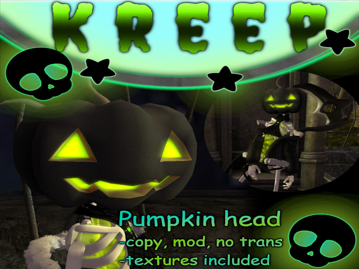 K R E E P - Pumpkin head