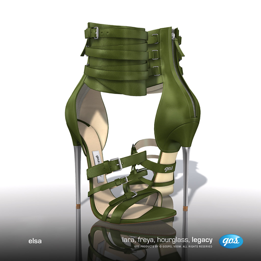 [Gos] Elsa Sandals - Chive