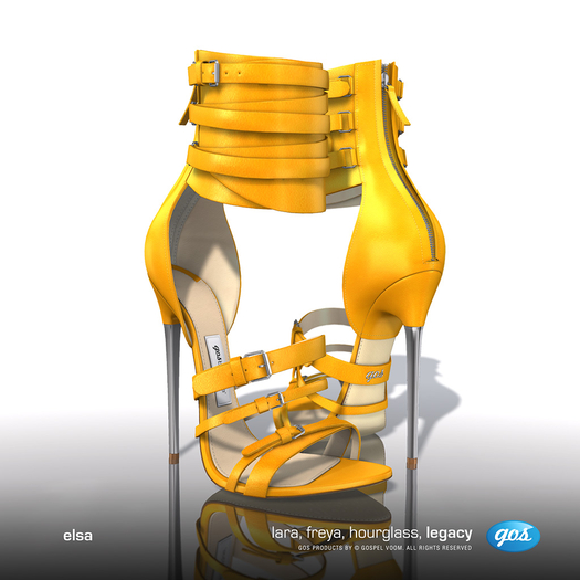 [Gos] Elsa Sandals - Saffron