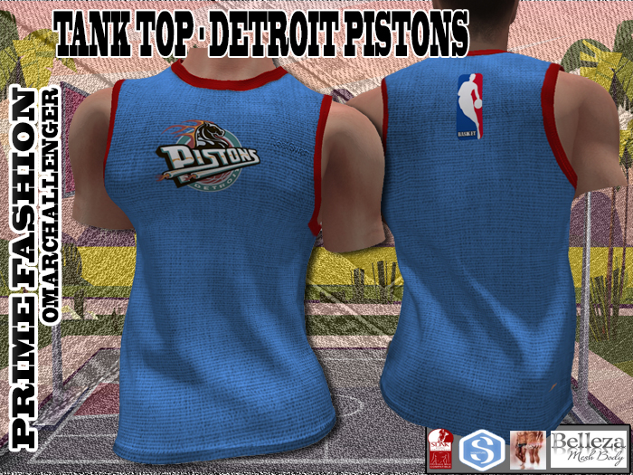 [PF] TANK TOP - DETROIT PISTOLS