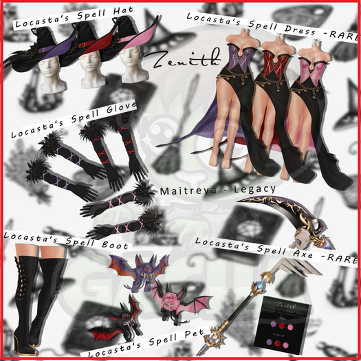=Zenith=Locasta's Spell Gacha -Maitreya - FATPACK + RARES