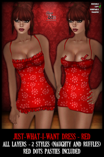 .:A&M:. JWIW Dress - Red