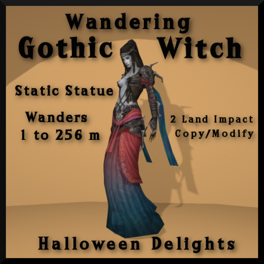 Wandering Gothic Witch, Bagged