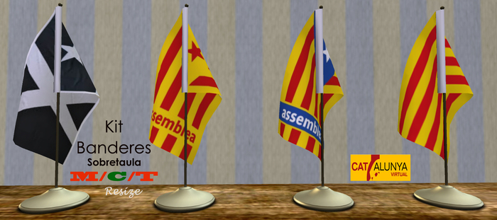 Kit Banderes Sobretaula Resize