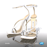 [Gos] Danielle Sandals - White