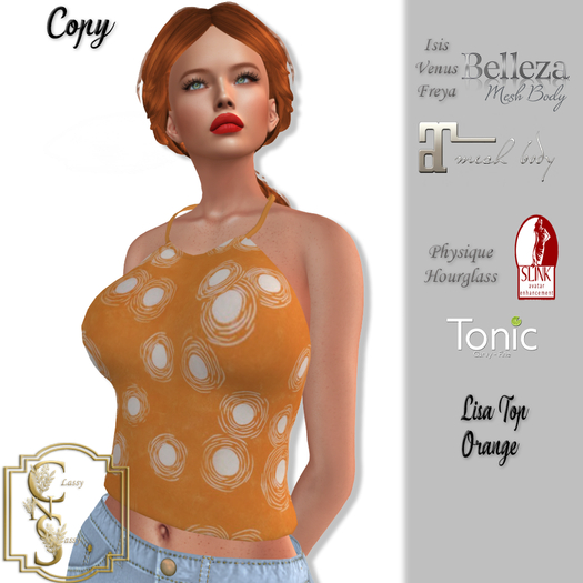 (CNS)Lisa Top Orange