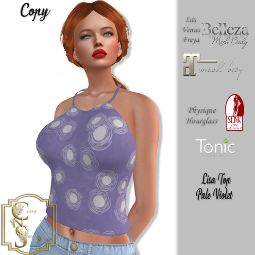 (CNS)Lisa Top Pale Violet