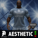 CENTURION AES TSHIRT ADIHASH VENDOR SILVER BLUE