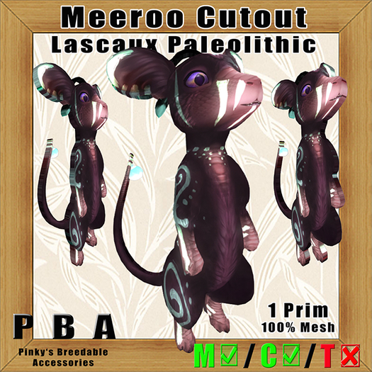 Meeroo Cutout Lascaux Paleolithic