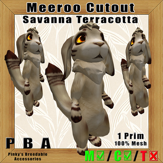 Meeroo Cutout Savanna Terracotta