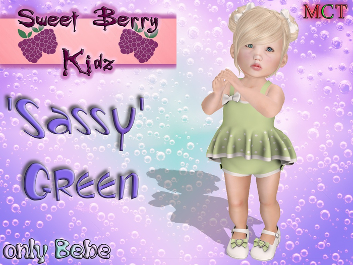 ..:: SB-Kidz ::.. Sassy Green (only Bebe)