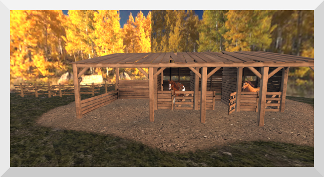 Horse stable