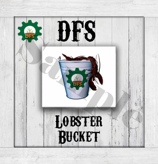 THF WHITE DFS Lobster Bucket