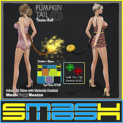 SMASH - Pumpkin Tail (Gold) BAG
