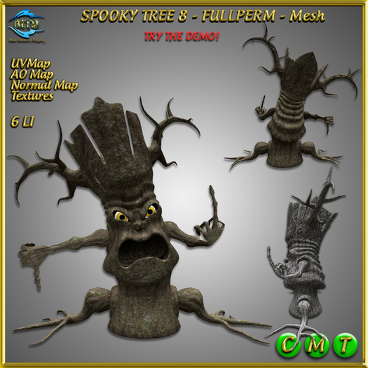 SPOOKY TREE - 8 - MESH - FULLPERM