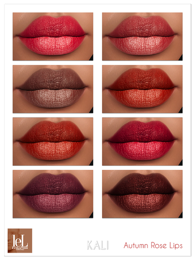 ::Kali::  Autumn Rose Lips (Lelutka Evolution)