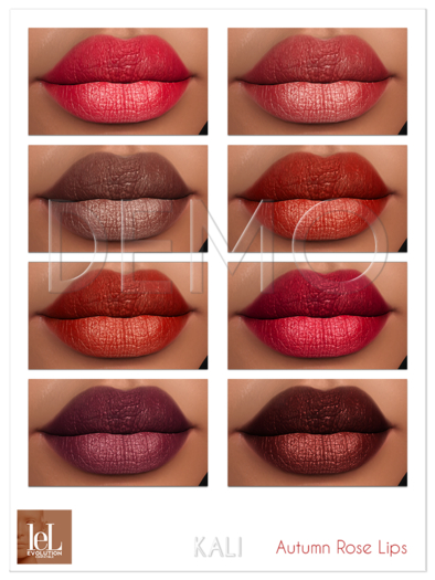 ::Kali::  Demo For Autumn Rose Lips (Lelutka Evolution)