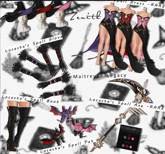 =Zenith= Locasta's Spell Axe - RARE