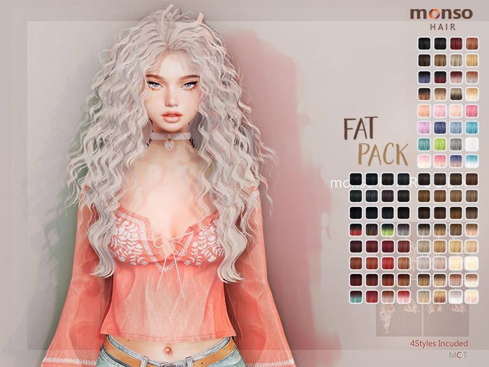 [monso] Marcela Hair /Fatpack