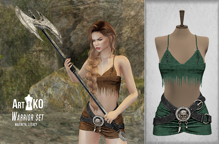 Art&KO - Warrior set - Green