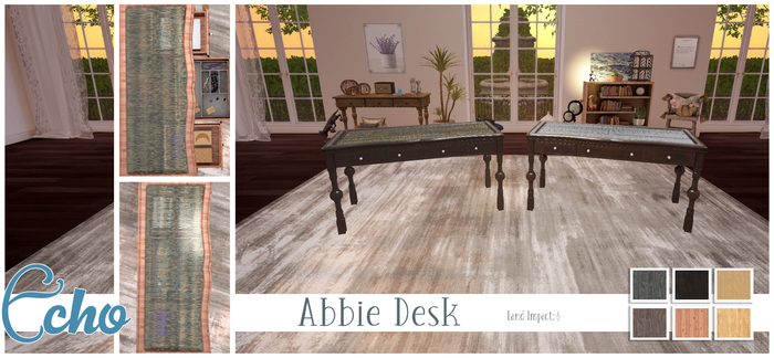 Echo - Abbie - Desk - Fatpack 