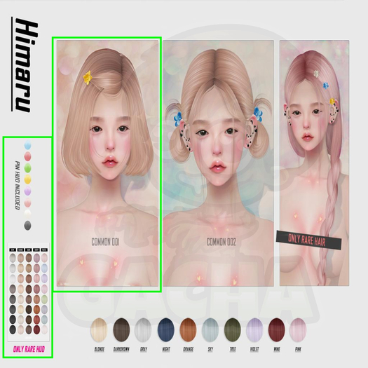 VCO HAIR - Himaru 001 . RARE