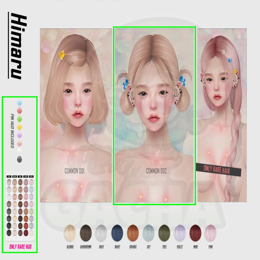 VCO HAIR - Himaru 002 . RARE