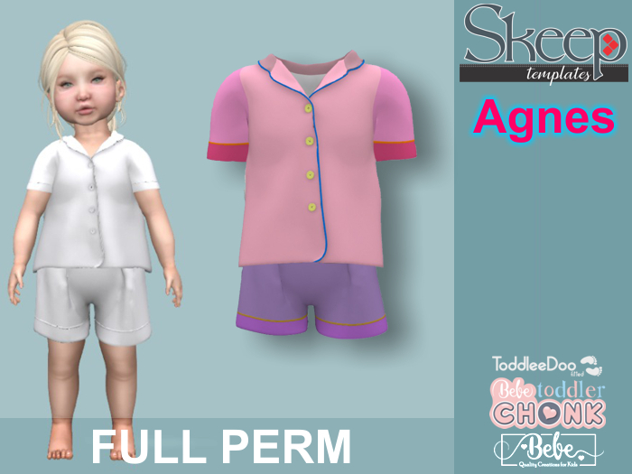 Skeep - Bebe Toddler/Chonk & TD fitted - Agnes