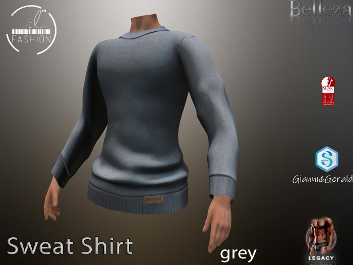Sweat Shirt Grey