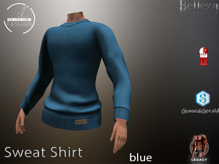 Sweat Shirt Blue