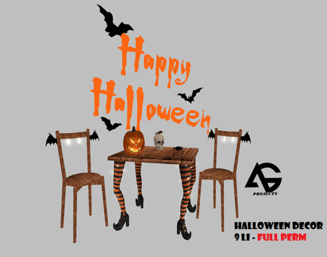 AG - Halloween Witch Legs - Full Perm