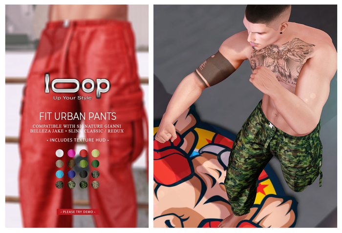 [loop] Fit Urban Pants - FATPACK