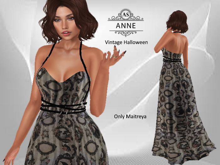 !AS!  Vintage Formal Hallow - Maitreya