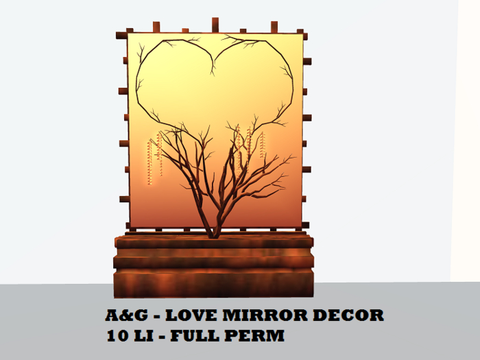 AG -Love Mirror Decor