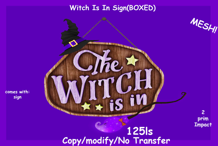 Witch Is In Sign(BOXED)