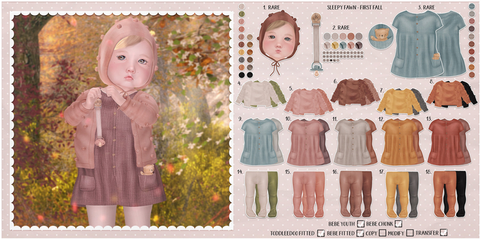 7. Sleepy Fawn. first fall cardi ~ BB Fitted
