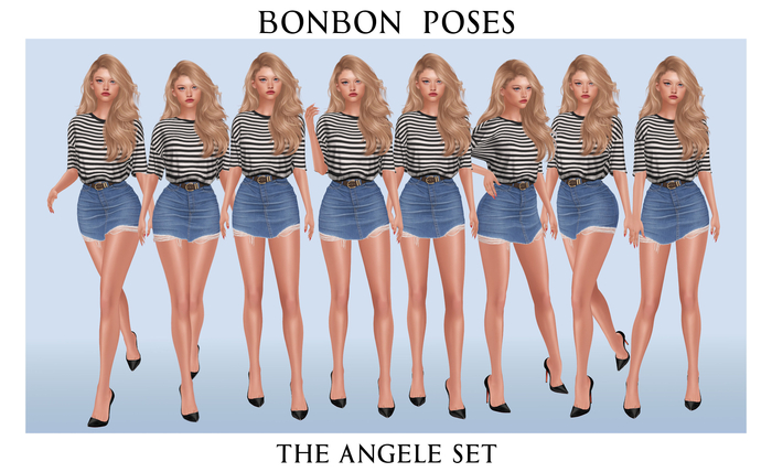 Bonbon Poses - The Angele Set