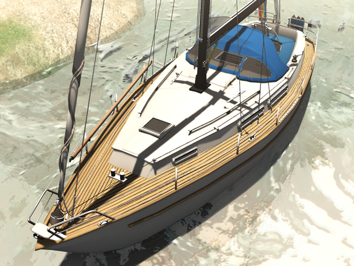 ME_Bandit 50/3 Texture Mod Light Wood Deck