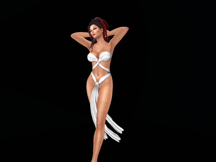 BOM Crossed Silks WHITE