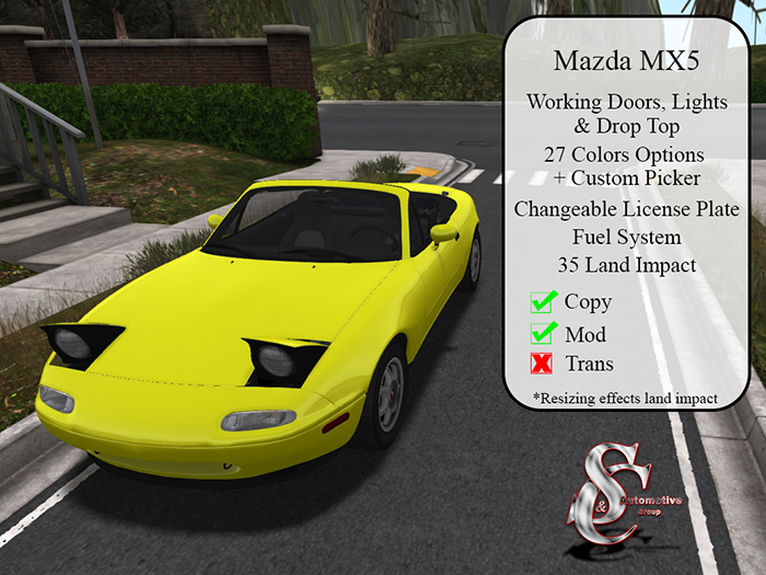 S&C Automotive - Mazda MX5 89