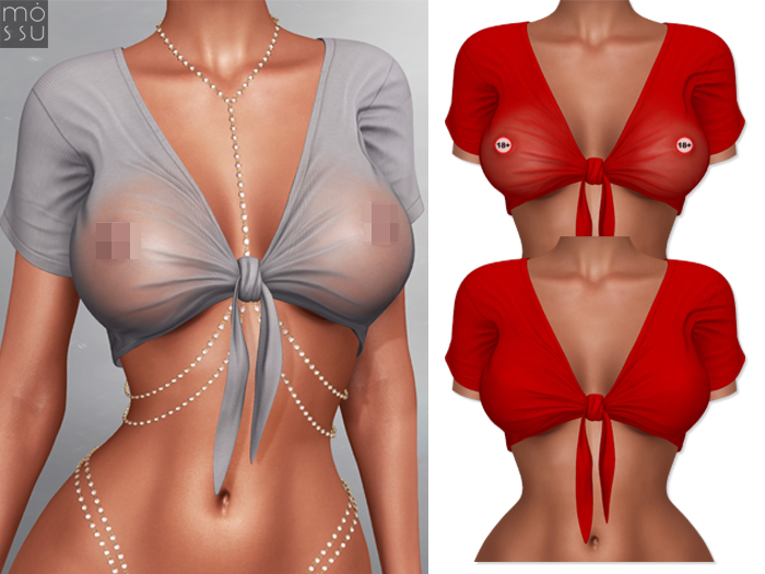 Mossu - Scarlett Top - Red